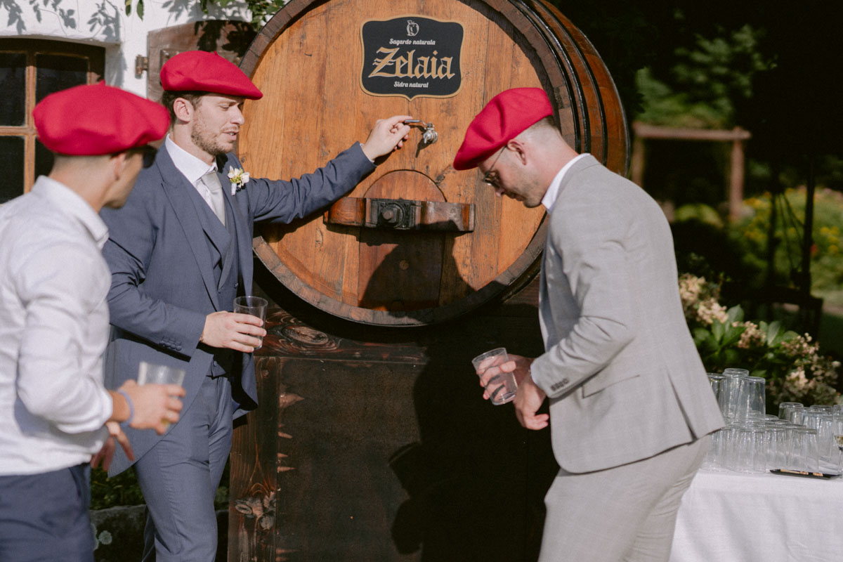 Boda en Urrugne, finca Machoenia